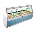 image of MarcRefrig MFC-4R 48" Flat Refrigerated Seafood Display Case, Remote