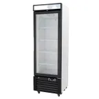 image of Migali C-10RM-HC 24" Merchandiser Refrigerator in White, w/ 1 Glass Door, 10 cu. ft.