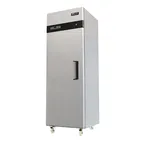 image of Migali C-1F-LHH-HC 28.7" 1-Solid Door Reach-In Freezer, Top Mounted, 23.0 cu. ft., Stainless Steel