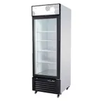 image of Migali C-23FM-HC 27" 1 Glass Door Freezer Merchandiser in White, 23 cu. ft.