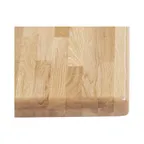 image of MKLD AMOT30R Round 30 Inch Butcher Block Wood Restaurant Table Top 1.5 Thick