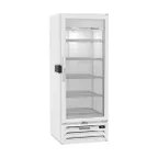 image of Beverage Air MMR12HC-1-W-IQ 25" One Glass Door Merchandiser Refrigerator in White, 12 cu. ft