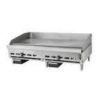 image of Montague Company 2/C24-8T 48" Countertop Gas Heavy Duty Range w/ 48" Full Griddle, Thermostatic Controls, 120.000 BTU