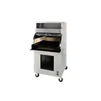 image of Montague Company 43F 42" Charcoal Charbroiler w/ Cast Iron Grid, Hood, 46" Deep