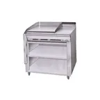 image of Montague Company C36-0E 36" Countertop Gas Heavy Duty Range w/ (1) Even Heat Hot Top, 24" Griddle, 65.000 BTU