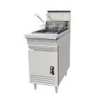 image of Montague Company RD18 Heavy-Duty Fryer Dump Station w/ Storage Base, Drain Pan, 6" Legs
