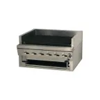 image of Montague Company UFSC-30R 30" Countertop Gas Radiant Charbroiler w/ (5) Burners, 95.000 BTU