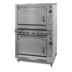 image of Montague Company V236 Heavy-Duty Range Type Gas Oven w/ 2 Convection Ovens, 80,000 BTU