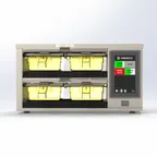image of Merco MHG22SAT2W MercoMax™ Countertop Pass-through Heated Holding Cabinet w/ (2) Shelves & (4) Trays