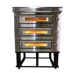 image of Marra Forni ELST37-36/3 52" Electric Pizza Deck Oven