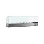 image of Marra Forni GAC166 65" Refrigerated Countertop Condiment Rail