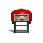 image of Marra Forni NP80W Neapolitan Gas Fired Pizza Oven w/ 31.49" Brick Deck, Steel Stand, Brick Dome