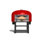 image of Marra Forni NP90W Neapolitan Wood Fired Pizza Oven w/ 35.43" Brick Deck, Steel Stand, Brick Dome