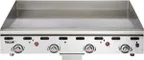 image of Vulcan MSA48 48" Countertop Gas Griddle, Snap-Action Thermostat, 24" Deep, 108.000 BTU