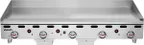 image of Vulcan MSA60 60" Countertop Gas Griddle, Snap-Action Thermostat, 24" Deep, 135.000 BTU