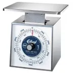 image of Edlund MSR-1000 OP - 1000 gm Portion Scale, 1-9 lb Capacity, Rotating Dial, 8-9" Platform, Stainless Steel