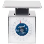 image of Edlund MSR-2000 - 1-9 lb Metric Portion Scale, 2000 gm × 10 gm Graduation, 6-7" Platform, Dishwasher Safe