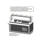 image of Multiteria MPCC-2-I 48" M-Power™ Cold Food Serving­ Counter/Island,  (2) Pan 