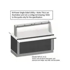 image of Multiteria MPUC-2-G M-Power™ Utility Serving­ Counter, (2) Pan