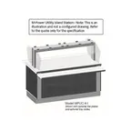 image of Multiteria MPUC-3-I M-Power™ Island Utility Serving Counter, (3) Pan