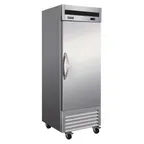 image of IKON IB19R 27" One Section Reach-In Refrigerator w/ Solid Door, Bottom Mounted, Stainless Steel, 14 cu. ft.