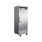 image of IKON IB27F 26-4/5" 1-Solid Door Reach-In Freezer, Bottom Mount, Stainless Steel, 17.8 cu. ft.