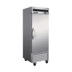 image of IKON IB27R 27" One Section Reach-In Refrigerator w/ Solid Door, Bottom Mounted, Stainless Steel, 18 cu. ft.