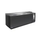 image of IKON IBC-95 95" Flat Top Bottle Cooler, 30.3 cu. ft.