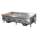 image of IKON IMG-60 60" Countertop Gas Griddle, Manual Control, 3/4" Steel Plate, 150.000 BTU