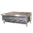 image of IKON IRB-48 48" Countertop Gas Radiant Charbroiler w/ (4) Burners, 140.000 BTU