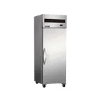 image of IKON IT28F 26-4/5" 1-Solid Door Reach-In Freezer, Top Mounted, Stainless Steel, 23 cu. ft.
