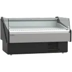 image of Hydra-Kool KFM-OF-120-S 117" Open Refrigerated Deli Display Case, Self-Contained