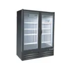 image of Kool-It KGF-52 Commercial Glass Door Freezer, 49.3 cu ft, Black, 53"