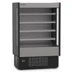 image of Hydra-Kool KGH-OF-60-S 60" Vertical Grab-N-Go Open Air Merchandiser, Self-Contained, 4 Shelves