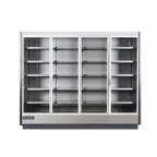 image of Hydra-Kool KGV-MD-4-R 99" Four Doors Remote Merchandiser Refrigerator, 75.25 cu. ft.