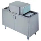 image of Moyer Diebel SW400R 48" Right-to-Left Glasswasher Station, Low Temp - 2000 Glass/Hr - 208/230V