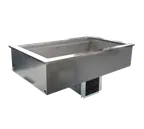 image of Delfield N8143BP Three Pan Drop In Refrigerated Cold Food Well