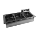 image of Delfield N8759-D Drop-In Hot Food Well Unit, Electric, Individual Pans