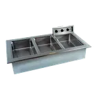image of Delfield N8768ND Narrow Drop-In Hot Food Well Unit, Electric