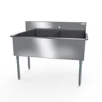 image of NBR Equipment 2BSG-1818 Budget Sink, Two-Compartment