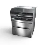 image of NBR Equipment HS2-D2-S 17" Wall Mounted Hand Sink
