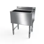 image of NBR Equipment IB-3618 36"W Stainless Steel Insulated Underbar Ice Bin / Cocktail Unit
