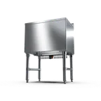 image of NBR Equipment IBC-4818C10 Stainless Steel Insulated Underbar Ice Bin w/ 10 Circuit Cold Plate