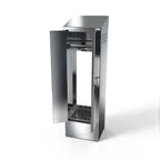 image of NBR Equipment MSC-2522 25" Mop Sink Cabinet, 20"W x 16"L x 12"D Bowl with Hinged Door