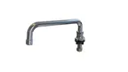 image of NBR Equipment P6DS10 Single Hole, Deck Mount Spout Base with 10" Swing Spout