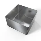 image of NBR Equipment SB-202812-16 Sink Bowl, 20"W X 28" Front-To-Back X 12" Deep Bowl