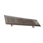 image of NBR Equipment TP-72 Urn Trough with Drip Plate, 72"W X 7/8" Deep, Removable