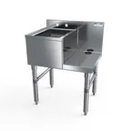 image of NBR Equipment UW-1-1014-2418-RH Blender Station with Faucet