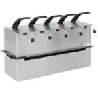 image of Nemco 10970 Condiment Pump, Drop-In, 28½"W x14"D x12"H, Stainless, 1.5-Gal Pouch, 2-Setting Control