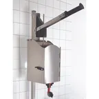 image of Nemco 10975 Condiment Dispenser, 18"W x 10"D x 17"H, Stainless Steel, 1.5-Gallon (6 qt) Pouch